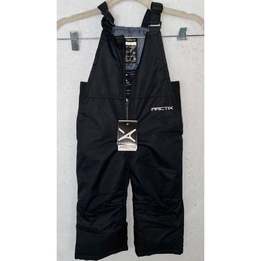Arctix Size 24M Toddler Black Bib Overall Snowpants Waterproof NWT Kids